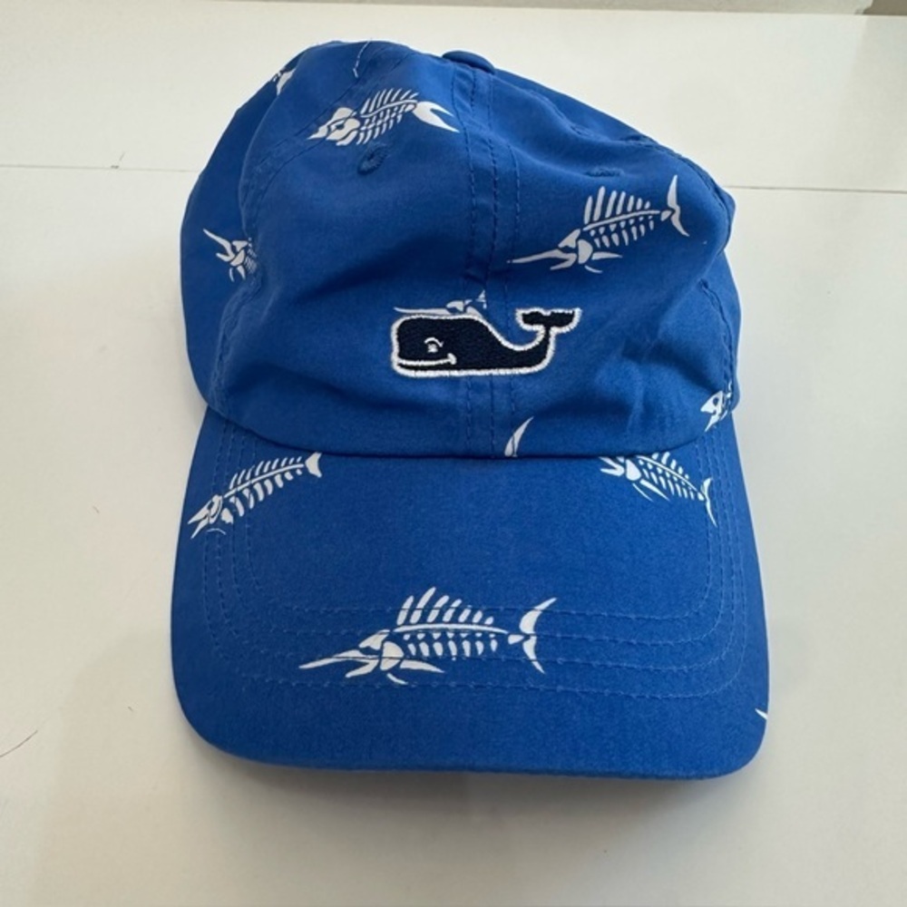 Vineyard Vines Blue Whale Embroidered Cap